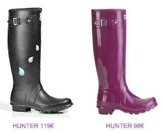 Botas Hunter gotas y hunter básica